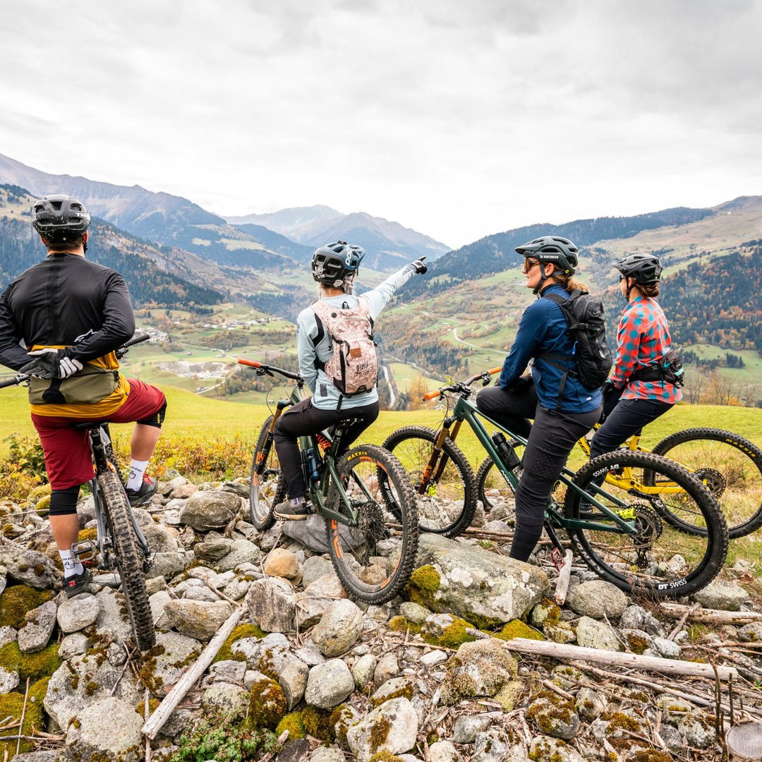 Biken in der Surselva